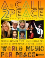 AC2P, World Music for Peace, November 30, 2018. AC2P, World Music for Peace, November 30, 2018.